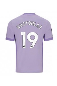 Brighton Charalampos Kostoulas #19 Voetbaltruitje Uit tenue 2025-26 Korte Mouw